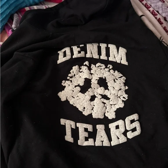 Denim Tears Black Hoodie